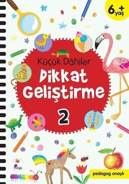 Küçük Dahiler Dikkat Geliştirme 2 - 6+ Yaş