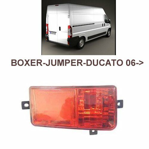 ARKA TAMPON SİS LAMBASI SOL BOXER-JUMPER-DUCATO 2006- 6351CN