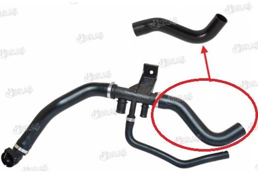 RADYATÖR ALT HORTUMU DUCATO 3-BOXER 3-JUMPER 3 2.2/2.3JTD 1349150080-1351PK