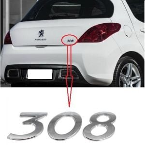 BAGAJ KAPAK YAZISI ( 308 ) PEUGEOT 308 2008-2013 8665VG