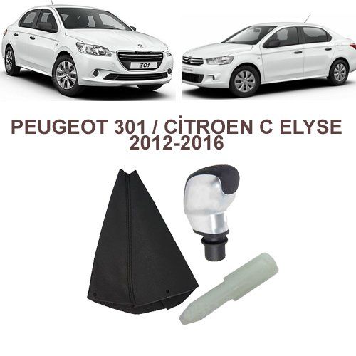 VİTES TOPUZU (SPOR TIP GRİ) & VİTES KOL KÖRÜK 301-C ELYSEE 2012-