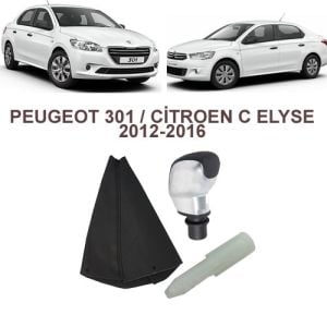 VİTES TOPUZU (SPOR TIP GRİ) & VİTES KOL KÖRÜK 301-C ELYSEE 2012-