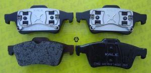 ARKA FREN BALATA VOLVO S40-JAGUAR MAZDA 3-MAZDA 5 - USTU SEGMANLI