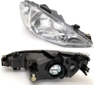 FAR + SİNYAL SAĞ ELEKTRİKLİ (H4) 206 ÇİZGİLİ 1998-2003 6205S7