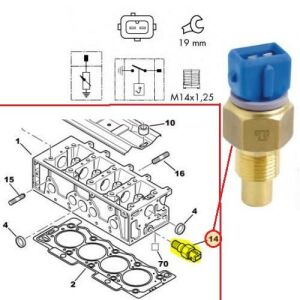HARARET MÜŞÜRÜ (MAVİ) PARTNER-BELINGO-ZX-206-306-SAXO-XSARA 1.4-1.6