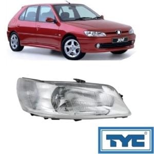 SAĞ ON FAR (H4) PEUGEOT 306 1998-2002 6204Q5