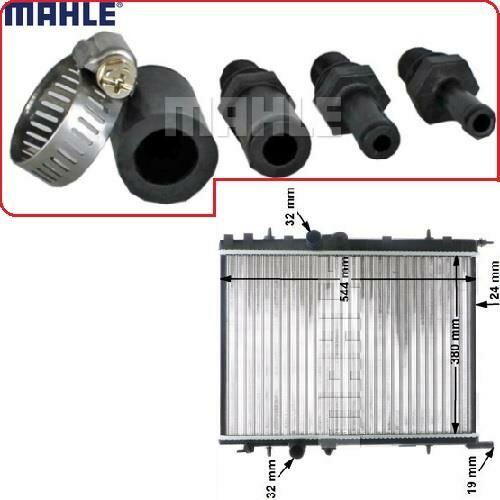 SU RADYATORÜ PARTNER-BERLİNGO-206-307-C4-XSARA 1.4-1.6 KLIMASIZ