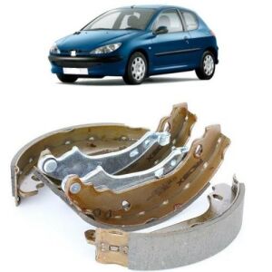 ARKA FREN PABUC BALATA 206 1.4-1.4HDI-1.6 1998- BOSCH TIPI-ABSLİ 4241N1