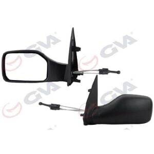 DIŞ DİKİZ AYNASI SOL (MANUEL-ISITMASIZ) PEUGEOT 106 SİYAH 1998- 8148.QP-M012.2009-E0929