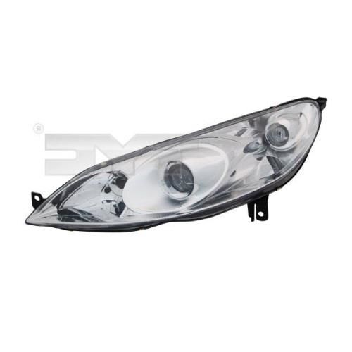 TYC HALOJEN SOL FAR PEUGEOT 407 2004- 6208.90-6208.68-6208.32