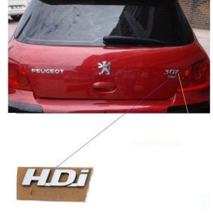 BAGAJ KAPAK YAZISI ( HDİ ) PEUGEOT 307 2001- 8663ZE