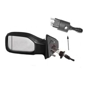 DIŞ DİKİZ AYNASI MEKANİK ASFERİK SOL PEUGEOT 106 1993-2003 8148.QP-8148.QL