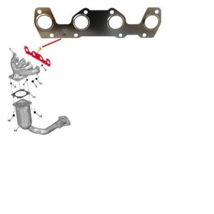 EGSOZ MANİFOLT CONTASI 106-206-306-SAXO 1.1-1.4 8V SAXO-XSARA-ZX-106-306-206 1.6 8V 0349.K1