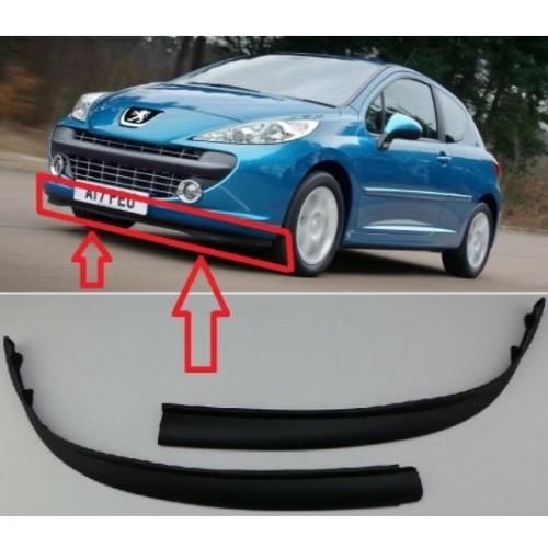 ÖN TAMPON ALT KARLIK SAĞ-SOL TAKIM PEUGEOT 207 2006-2009 7414YT