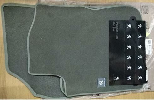 ORİJİNAL PEUGEOT 208 (GRİ) HALI PAS PAS TAKIMI 4 LÜ SET 2012- 9664T2.12