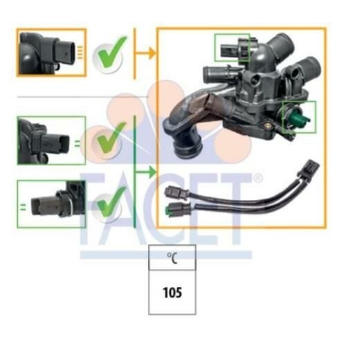 TERMOSTAT KOMPLE 3008-308-RCZ-207-508-208-5008-C4-C4 PICASSO-DS3-DS5-C5 III EP6DT-EP6CDT(1,6 TURBO 16V) MINI COOPER N14B16A-N14B16C(1.6 THP 16V) 1336.Z6-9810916980