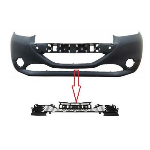 ÖN TAMPON ALT IZGARA PEUGEOT 208 2012-2015 96738556XT