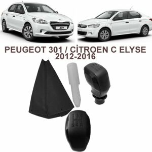 VİTES TOPUZU (SPOR TIP-SİYAH) & VİTES KOL KÖRÜK 301-C ELYSEE 2012-