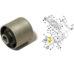 ARKA TRAVERS TAKOZU BURCU PEUGEOT 406 1994- 5131.99-5131.79