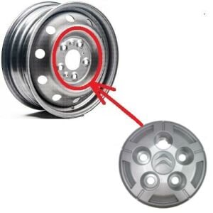 ORRJİNAL SAC JANT GÖBEK KAPAK 15 (JANT) CITROEN JUMPER 3 2006-  1611985180