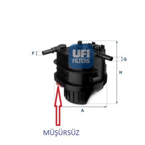 MAZOT FILTRESİ (MÜŞÜRSÜZ) 206-207-307-C1-C2-C3-NEMO-BIPPER 1.4HDI 1901.99-1901.84