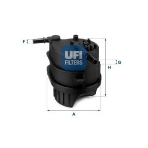 MAZOT FILTRESİ (MÜŞÜRLÜ) 206-207-307-C1-C2-C3-NEMO-BIPPER 1.4HDI 1901.99-1901.84