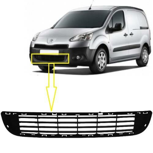 ÖN TAMPON ALT IZGARA PARTNER TEPE-BERLINGO III 2009-2013 7414ZN