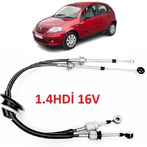 VİTES KUMANDA TELİ C3 DV4TED4 1.4HDI 16V 2002-2005 2444.X6-2444.T2