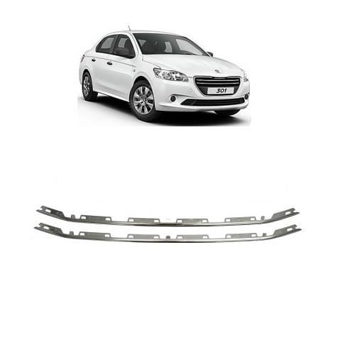 ÖN TAMPON PANJUR ORTA NİKELAJ PEUGEOT 301 2012-2017 KROM NİKELAJ