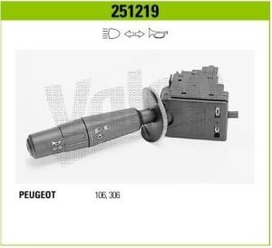 FAR SİNYAL VE KORNA KOLU 106 91-96-306 93-02 96171695ZL-625357-625345