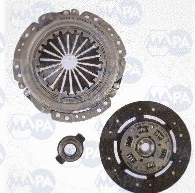 DEBRİYAJ SETİ ZX-BX-205-405 1.6-1.9 306-406-XSARA 1.8 1998-2003