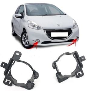SAĞ-SOL SİS FAR BAGLANTI AYAK TAKIMI PEUGEOT 208 2012- 1607398580