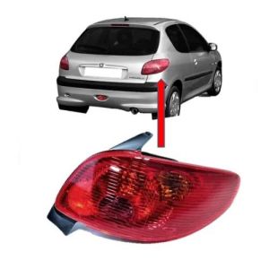 ARKA STOP LAMBASI SAĞ PEUGEOT 206 1997-2009 6351.S0