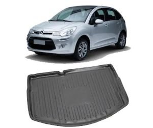 BAGAJ HAVUZU 3D (KALIN STEPNE) CITROEN C3 HB SİYAH 2010-2016
