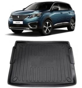 BAGAJ HAVUZU 3D PEUGEOT 5008 SUV SİYAH 2016-