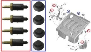 MOTOR ÜST KAPAK SABİTLEME PARTNER-BERLINGO-406-607 2.0HDI 2005- 0137F6-013711