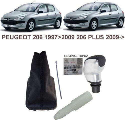 VİTES TOPUZU (SPOR GRİ) +VİTES KOL KÖRÜK 206-206 PLUS 97-