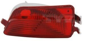 ARKA TAMPON ALT SİS REFLEKTÖR SOL C4 2002-2011 KIRMIZI 6350V0