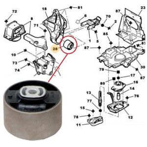 SAG ALT KULAK BURCU 70MM C2-XSARA-PARTNER-BERLINGO-JUMPY-SCUDO
