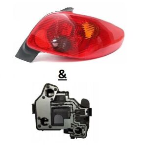 SOL ARKA STOP LAMBASI ( DUYLU ) PEUGEOT 206 2002-2009 6351S0