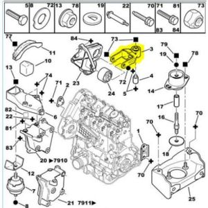 MOTOR ALT CATALLI KULAK PARTNER-BERLINGO 1.9 1997-2003 XANTIA-XSARA-ZX-306-605 1.8-2.0