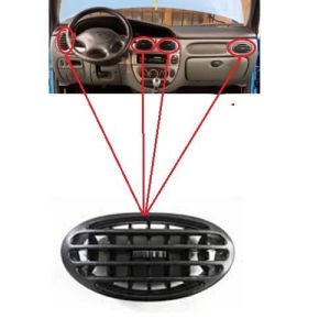 TORPİDO KALORİFER HAVALANDIRMA MEGANE 1 1995-2002 (1-ADET FİYATI)