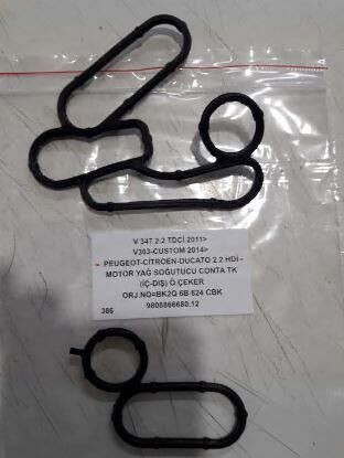 YAĞ SOĞUTUCU CONTASI (İÇ-DIŞ) TRANSİT 347 2011-2014 2.2TDCI 155PS Ö.CEKER