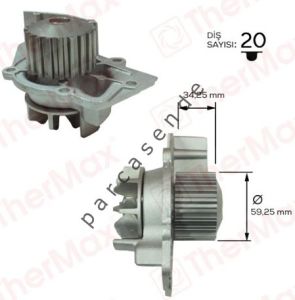SU POMPASI XANTIA-406-BOXER-JUMPER-C5-307-806 2.0HDI 2003-2010 1201.C4-1623095580-1609402380