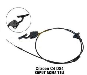 MOTOR KAPUT AÇMA TELİ C4 II-DS4 2012- 7937T9