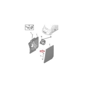 DIŞ DEPO KAPAK BOXER-JUMPER-DUCATO 2006- 1517H0