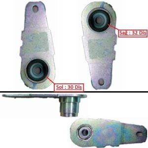 ARKA DINGIL TORSİYON KOL LEVYE TAKIM SAĞ:32 DİŞ-SOL 30 DİŞ 306-XSARA-309-ZX