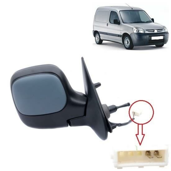 SAĞ DIŞ DİKİZ AYNA ELEKTRİKLİ-ISITMALI PARTNER-BERLINGO 2002-2008 8153.JN-8149.E5-118EHPR