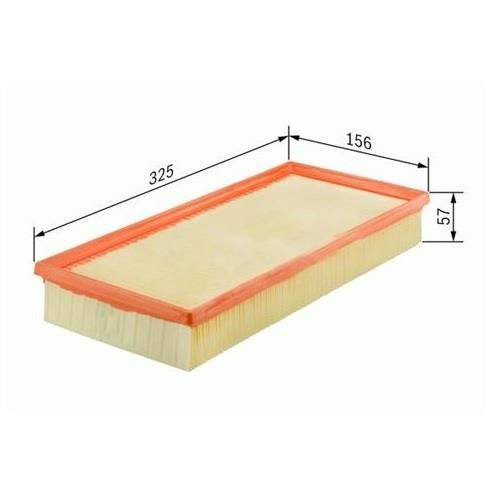 HAVA FİLTRESİ 406-JUMPY-SCUDO-EXPERT-XANTIA 2.0HDI 607-C8-807 2.0-3.0