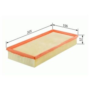 HAVA FİLTRESİ 406-JUMPY-SCUDO-EXPERT-XANTIA 2.0HDI 607-C8-807 2.0-3.0